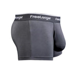 FreeLonger Men's Comfy Separate Support Pouch Trunks