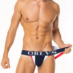 4 Pack Contrast Colors Low Rise Jockstraps