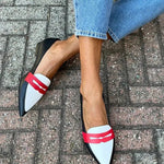 Lena™ | Two-Tone Pointed Comfort Slippers