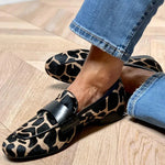 Daphne™ | Animal Print Loafers