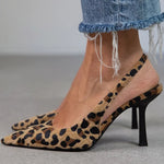 LEOPARD | SLINGBACK HEELS
