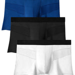 3 Pack Men’s Breathable Splicing Mesh Trunks