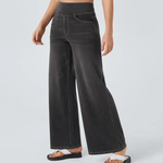 SOLÈNE™ - Relaxed Fit Wide-Leg Jeans
