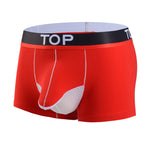 4 Pack Men's Cotton Gun Egg Separation Elephant Nose Trunks