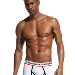 3 Pack Men's Separate Pouch Trunks with Large Contoured Pouch and High Stretch