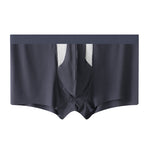 3 Pack Split-Support Men's Trunks- Breathable & Bulge-Enhancing