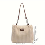 ORNA™ - Corduroy Tote Bag