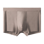 4 Pack Men's Ice Silk Seamless Trunks Underwear