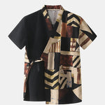 Printed Kimono Pajamas For Men