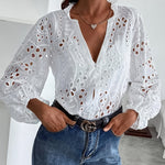 Jackie | Floral Long-Sleeve Blouse
