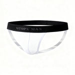 2 Pack Men's Stay-Put Fit Silky Touch Skin-Friendly Chafe-Free Design Jockstrap