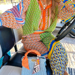 Josephine | Tropical Look Colorful Unique Shirt