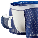 4 Pack Mesh Breathable Ice Silk Underwear Boxer