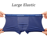 4 Pack Mesh Breathable Ice Silk Underwear Boxer
