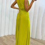 Kendra - Timeless Figure-Flattering Split Maxi Dress