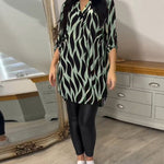 ALEXANDRA™ - Printed Loose-Fit Top