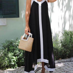 Nancy | Island Style Lavechic Colorblock Midi Dress Look