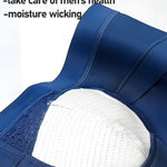 Aoelemen 4 Pack Men's Breathable U Convex Pouch Briefs