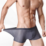 4 Pack Mesh Breathable Ice Silk Underwear Boxer