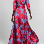 Skyler | Seaside Glam Elegant Mid Sleeve Maxi Dress Ensemble