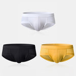 3 Pack Mens Contour Pouch Support Breathable Briefs