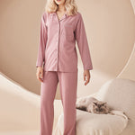 Men's Ultra-Soft Modal Solid Color Skin-Friendly Silky Touch Comfort Pajama Sets