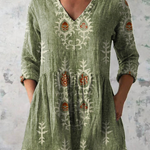Maeve | V-Neck Long Sleeve Shirt