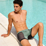 2 Pack Men's Stretchy Quick-Dry Second-Skin Feel Midway Briefs