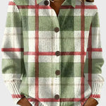Bellatrixae | Retro Plaid Cardigan