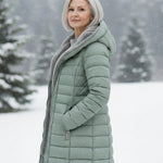 Camellia | Fleece Lined Puffer Coat