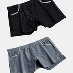 2 Pack Loose Home Underwear Breathable Mesh Shorts