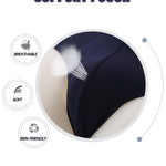 4 Pack Cotton Support U Convex Pouch Briefs