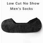 4 Pack Men's Low Cut No Show Socks