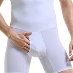 Men's Butt Lift Boxer Briefs with Fly