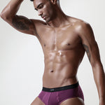 4 Pack Cotton Support U Convex Pouch Briefs