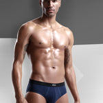 4 Pack Cotton Support U Convex Pouch Briefs