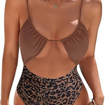 Valencia | One-Piece Monokini with Cut-Outs and Tummy Control