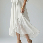 Alanna | Light Drape Midi Dress