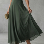 June | Off Shoulder Draped Midi Dress
