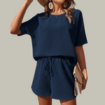 NIEVES™ – Casual Plus Size Summer Lounge Set