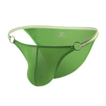 3 Pack Men's Sexy Low-Rise Bikini with Metal Ring