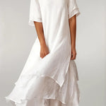 Hattie | Elegant Cotton Long Dress