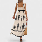 Dayanara | Handmade Dress with Handcrafted Embroidery