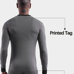 Mens Base Layers V-Neck Thermal Shirt