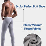 Men's Thick Soft Fleece Lined Thermal Underwear