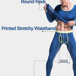 Men's Ultra Soft Thermal Underwear Set