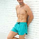 Men Swim Trunks Moisture Wicking Liner Shorts