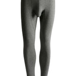 Plus Size Men's Cotton Separate Pouch Thermal Underwear