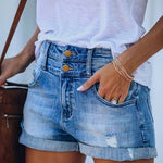 JOLYNE™ - Casual Button-Up Denim Short