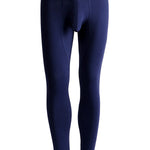 Plus Size Men's Cotton Separate Pouch Thermal Underwear